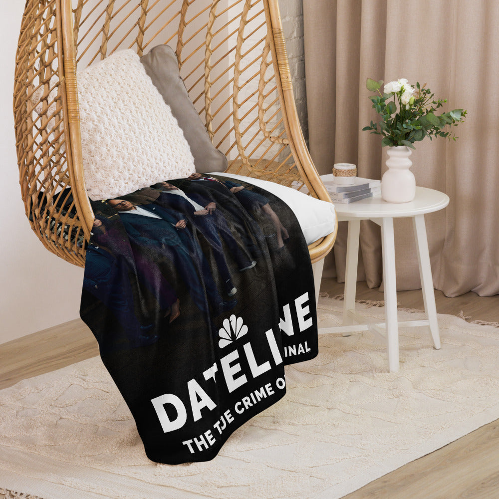 DATELINE News Anchors Sherpa Blanket