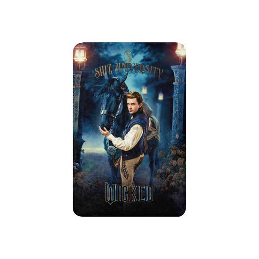 Wicked Fiyero and Feldspur Sherpa Blanket 37 in x 57 in