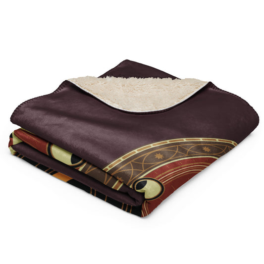 The Traitors Round Table Sherpa Blanket