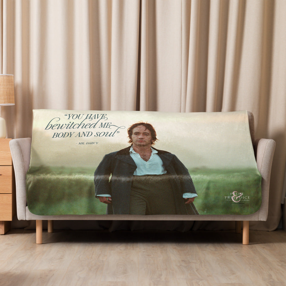 Pride & Prejudice You Have Bewitched Me Premium Sherpa Blanket