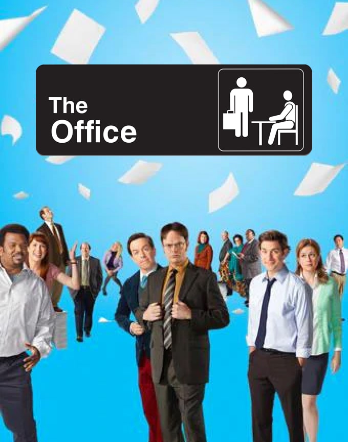 The Office Home & OfficeThe Office Character Lineup Neoprene Laptop Sleeve