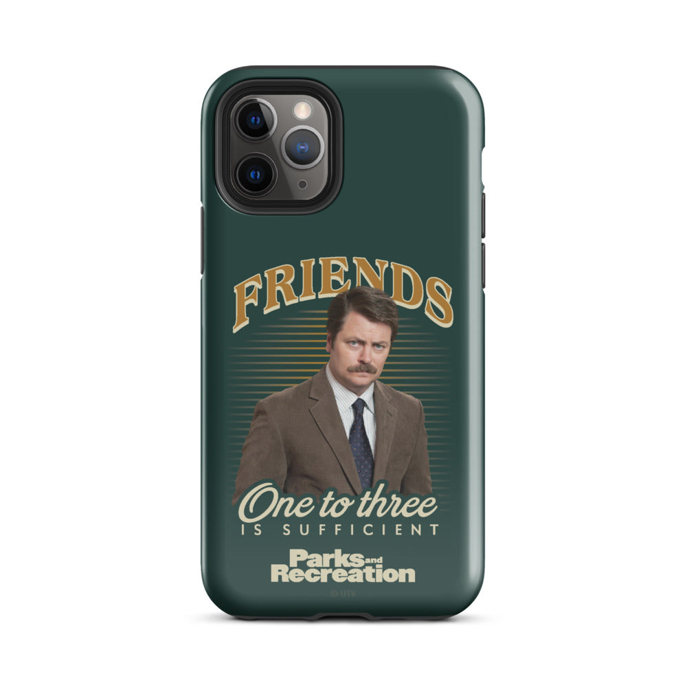 Parks and Recreation Friends One To Three iPhone Case