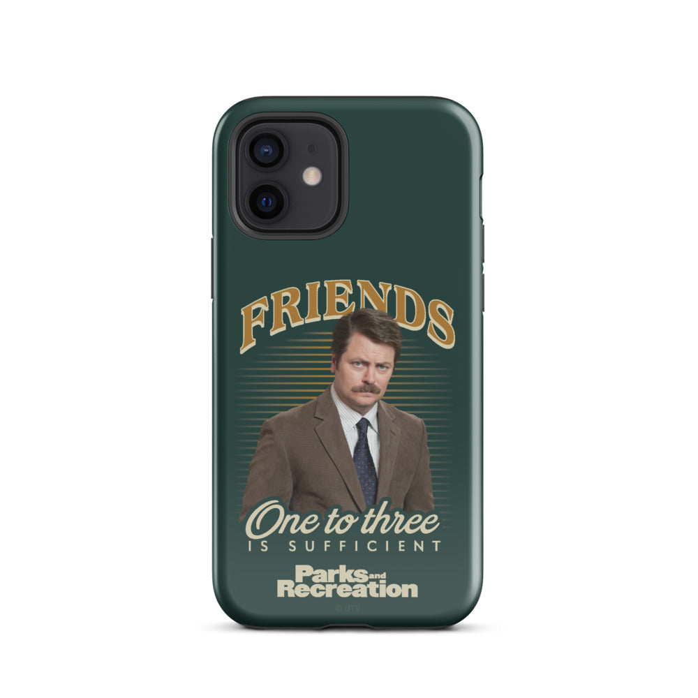 Parks and Recreation Friends One To Three iPhone Case