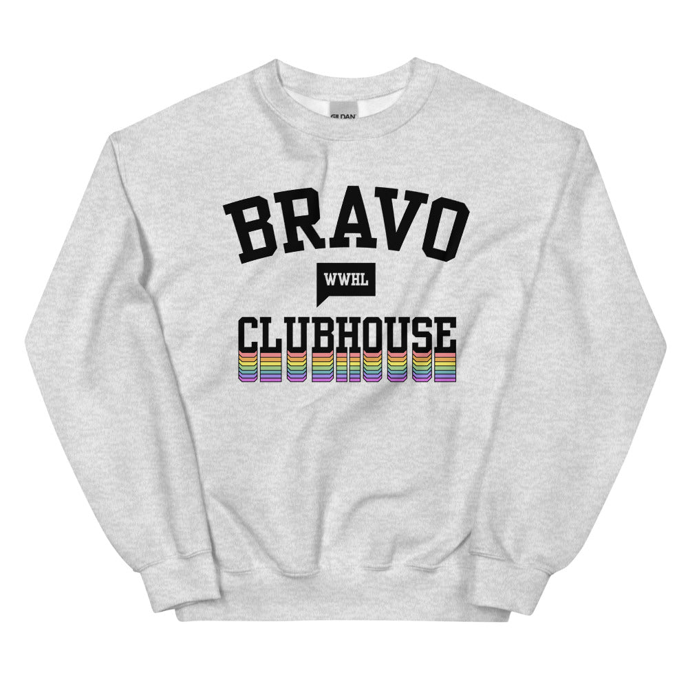 Bravo Clubhouse Watch What Happens Live Pride Sweatshirt Ash