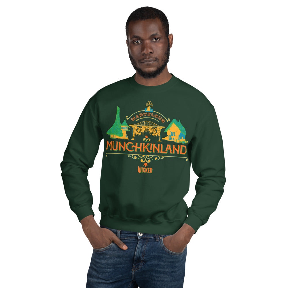 Wicked Marvelous Munchkinland Crewneck Sweatshirt