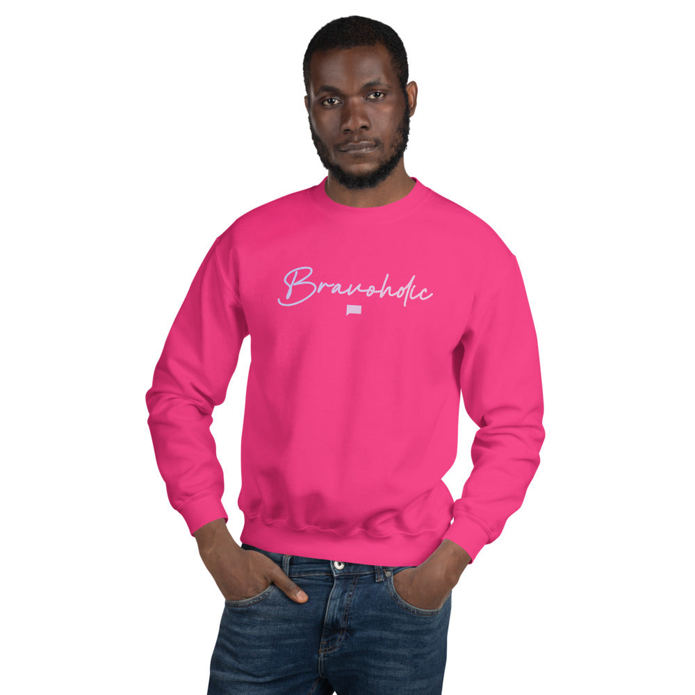 Bravoholic Script Crewneck