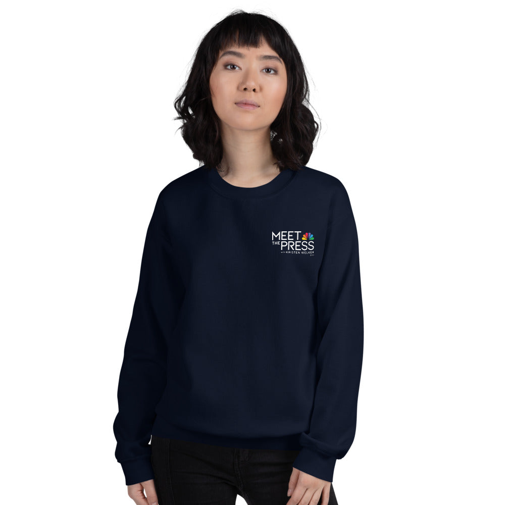 Meet The Press Logo Crewneck Sweatshirt