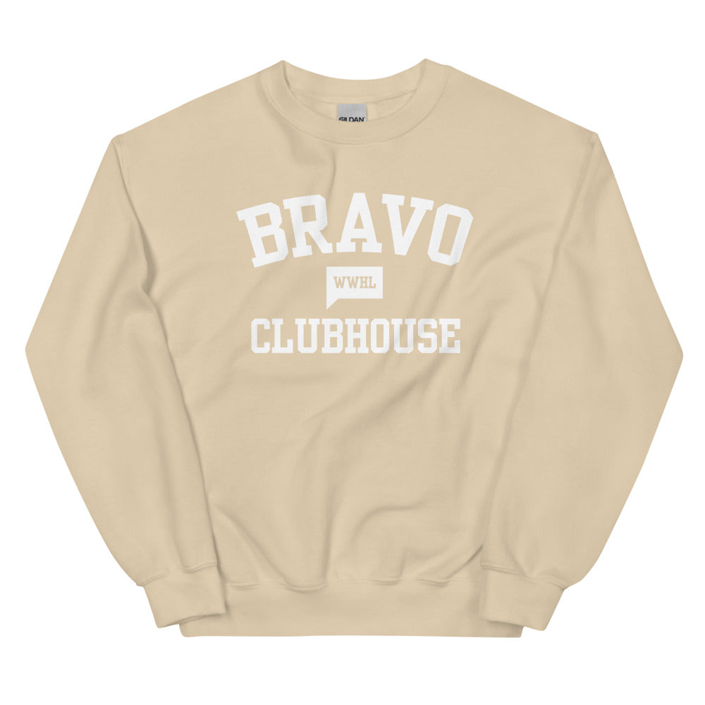 Watch What Happens Live Clubhouse Crewneck Sand