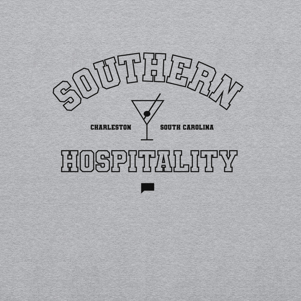 Southern Hospitality Varsity Charleston, SC Crewneck