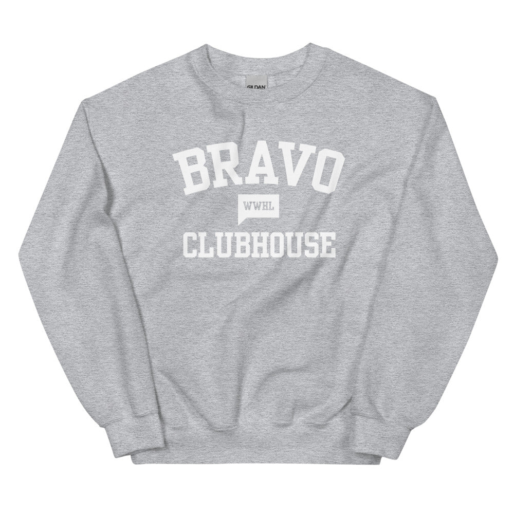 Watch What Happens Live Clubhouse Crewneck Sport Grey