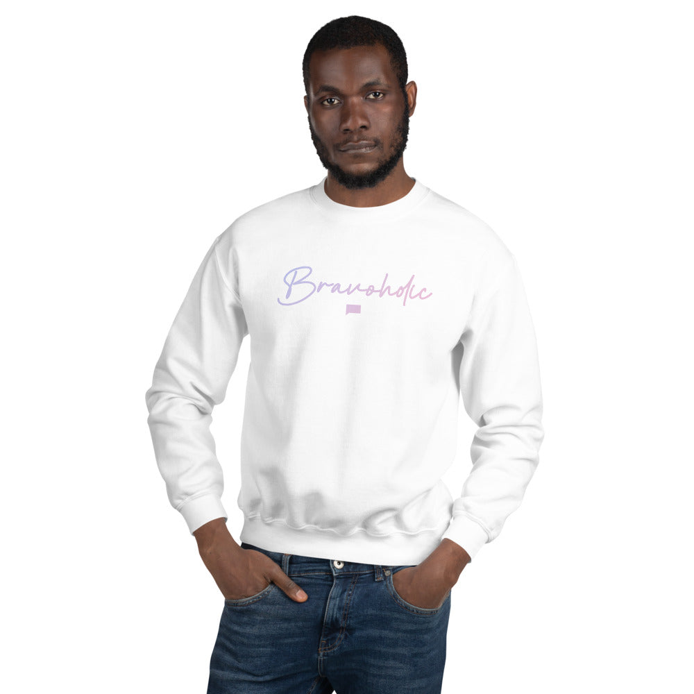 Bravoholic Script Crewneck