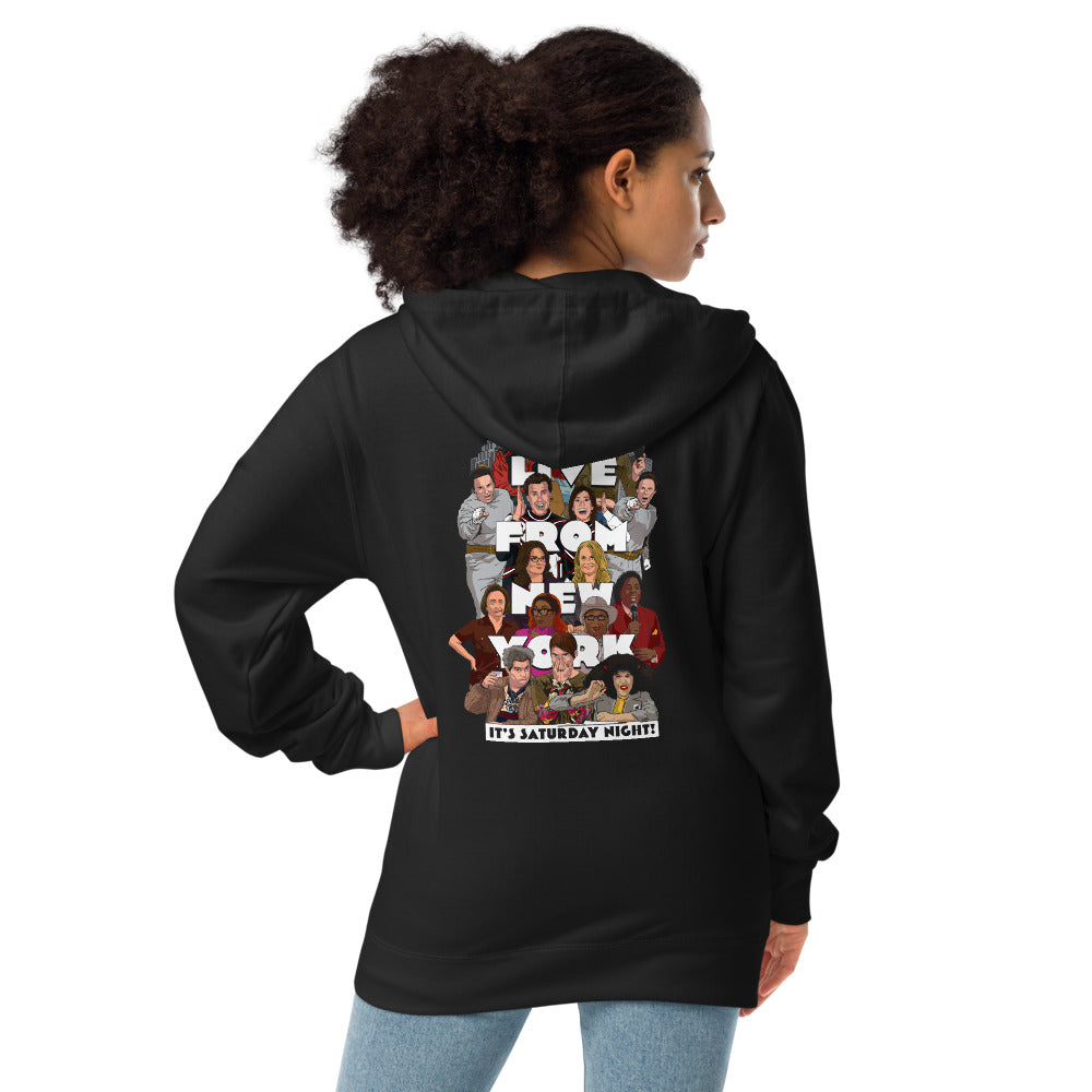 Saturday Night Live 50th Anniversary Zip-Up Hoodie