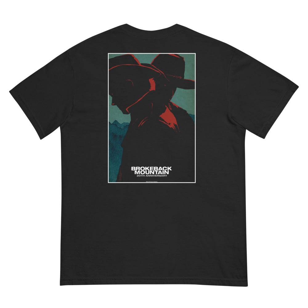 Brokeback Mountain Love is Force of Nature Comfort Colors T-Shirt Black