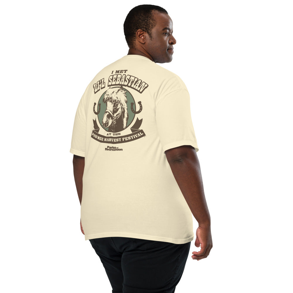 Parks and Recreation Li'l Sebastian Comfort Colors T-Shirt