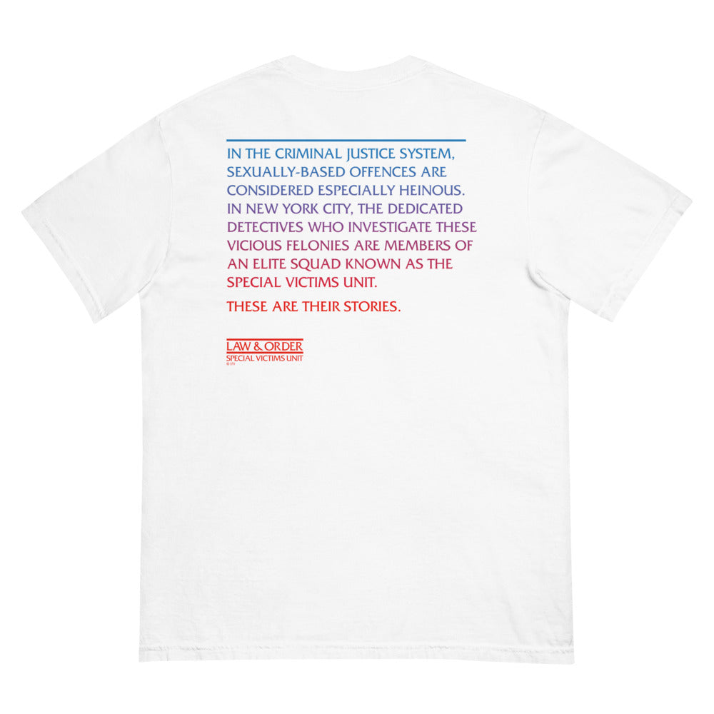 Law & Order: SVU Dun Dun Comfort Colors T-Shirt