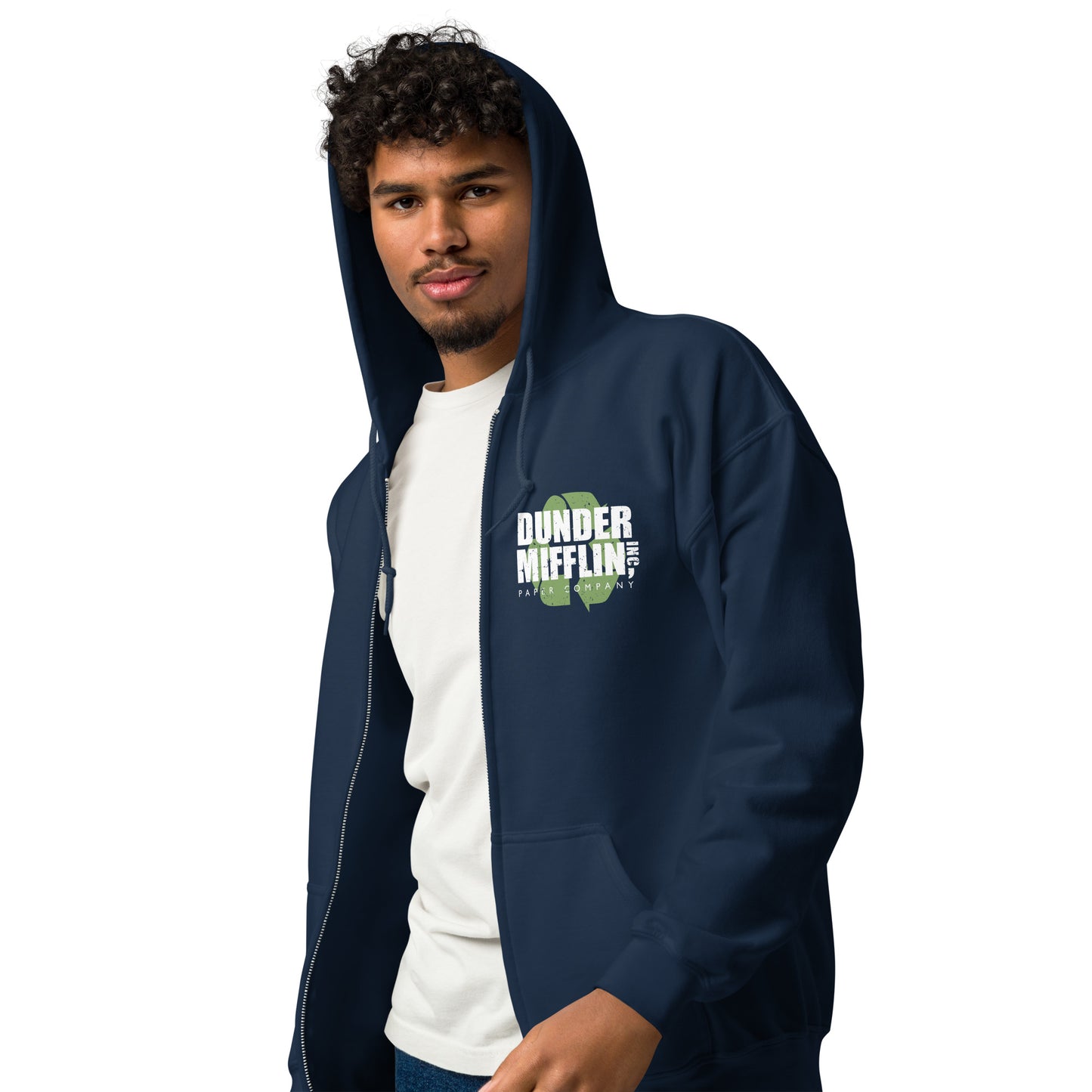 The Office Zip-Up Hoodie Dunder Mifflin