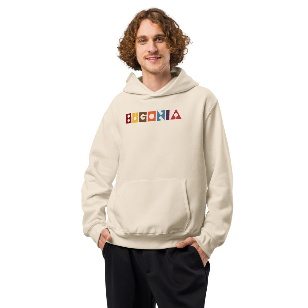 Bugonia Color Logo Unisex Oversized Hoodie