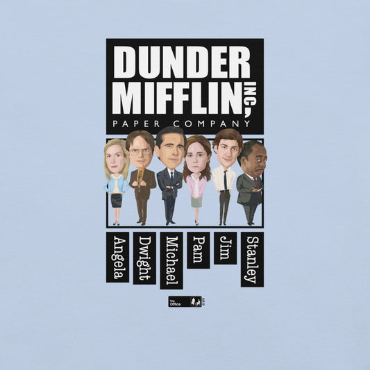 The Office Dunder Mifflin Characters Unisex T-Shirt