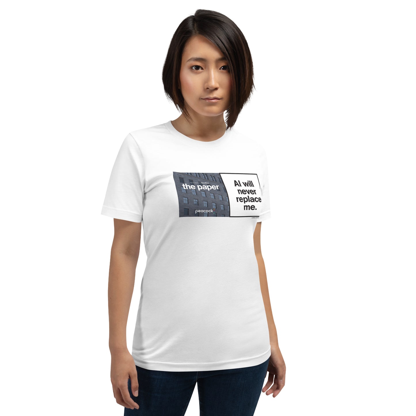 The Paper T-Shirt AI Will Never Replace Me
