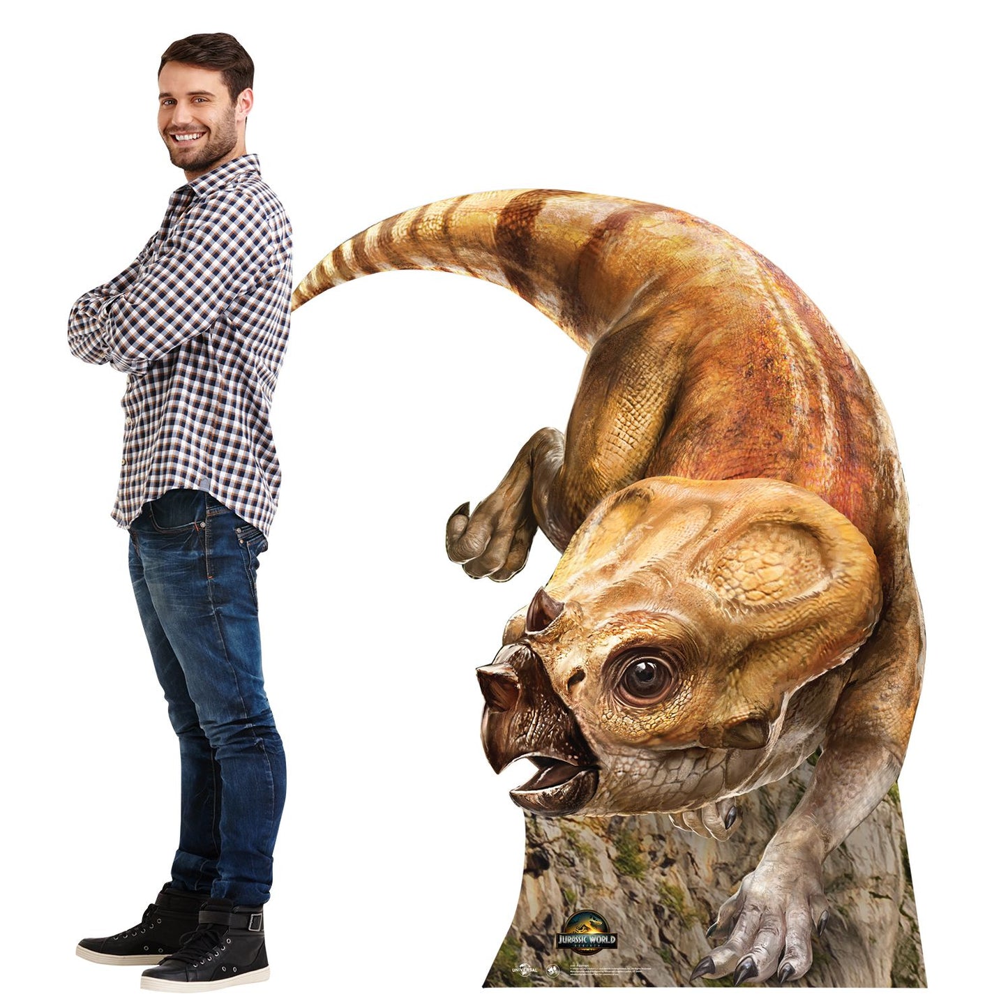 Jurassic World: Rebirth Aquilops Standee