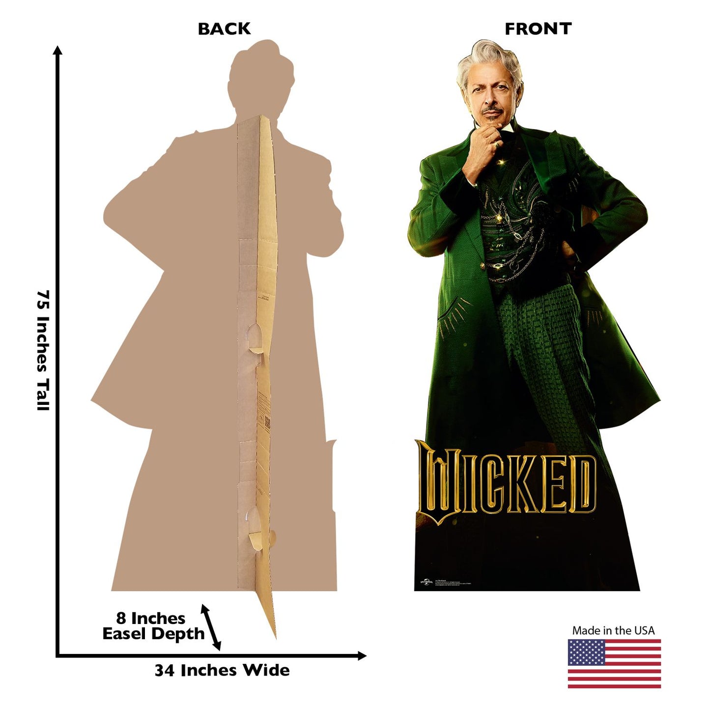 Wicked The Wizard Standee