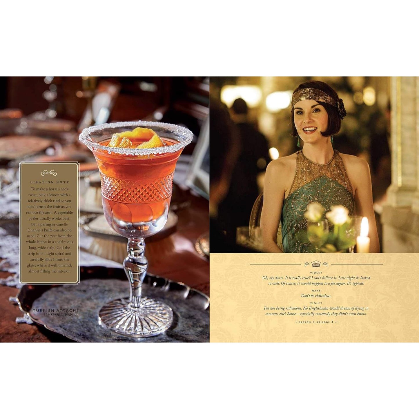 The Official Downton Abbey Cocktail Book
