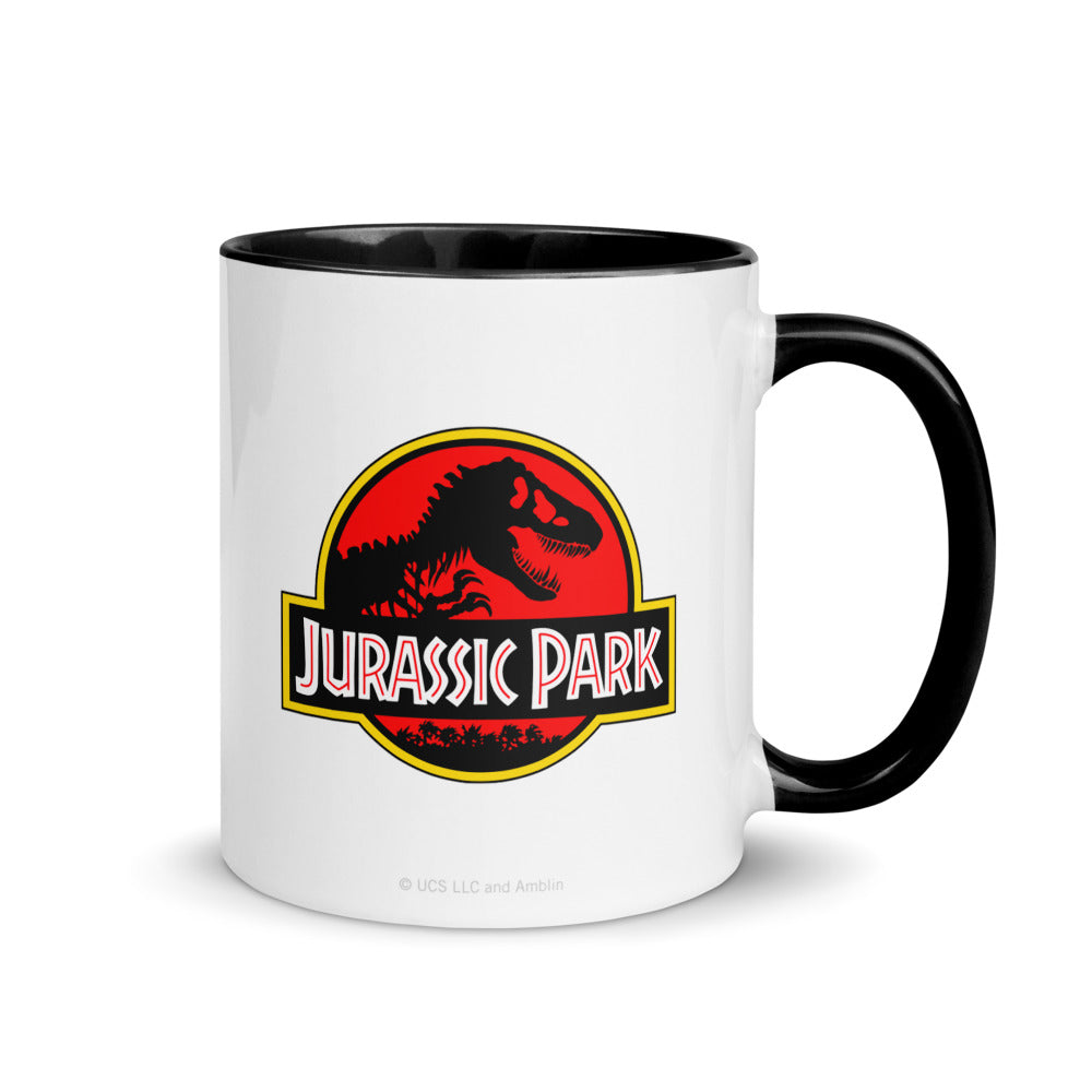 Jurassic Park Logo Two-Tone Mug