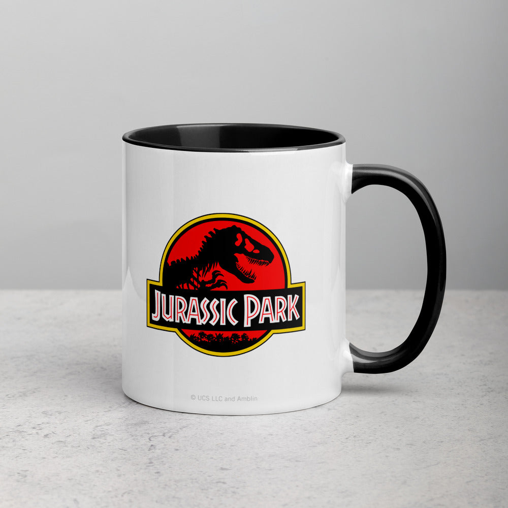 Jurassic Park Logo Two-Tone Mug