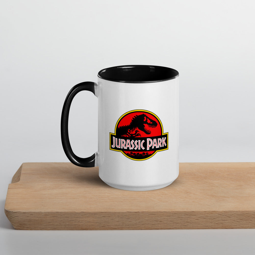 Jurassic Park Logo Two-Tone Mug
