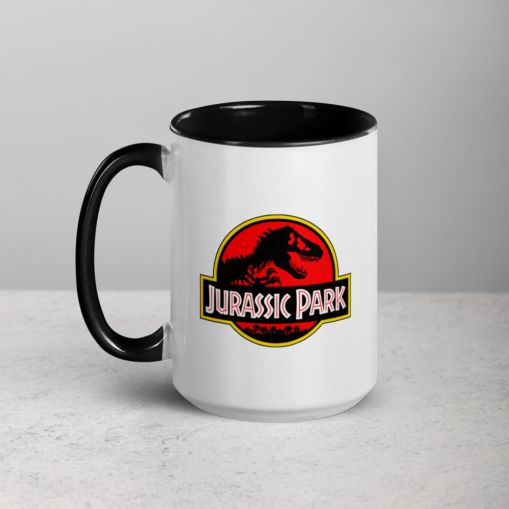 Jurassic Park Logo Two-Tone Mug