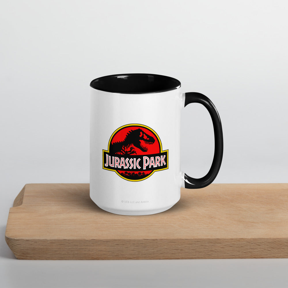 Jurassic Park Logo Two-Tone Mug