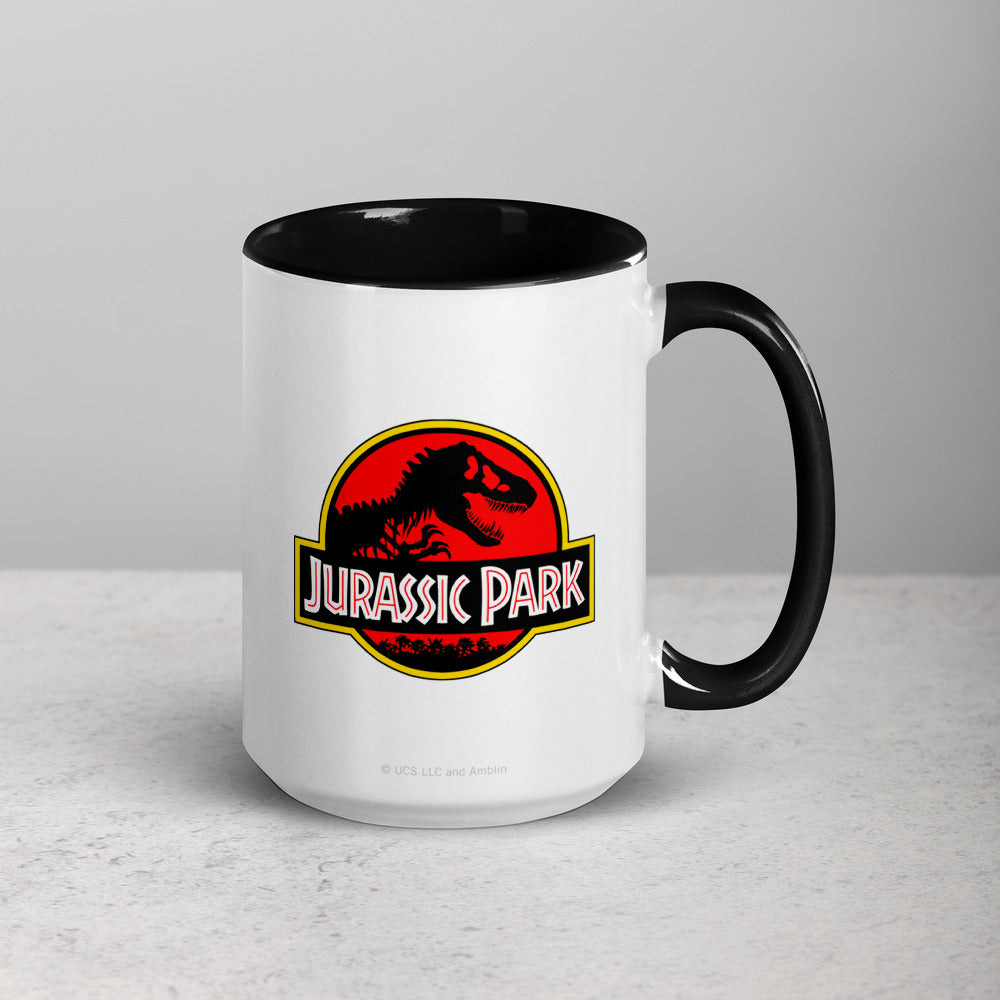 Jurassic Park Logo Two-Tone Mug