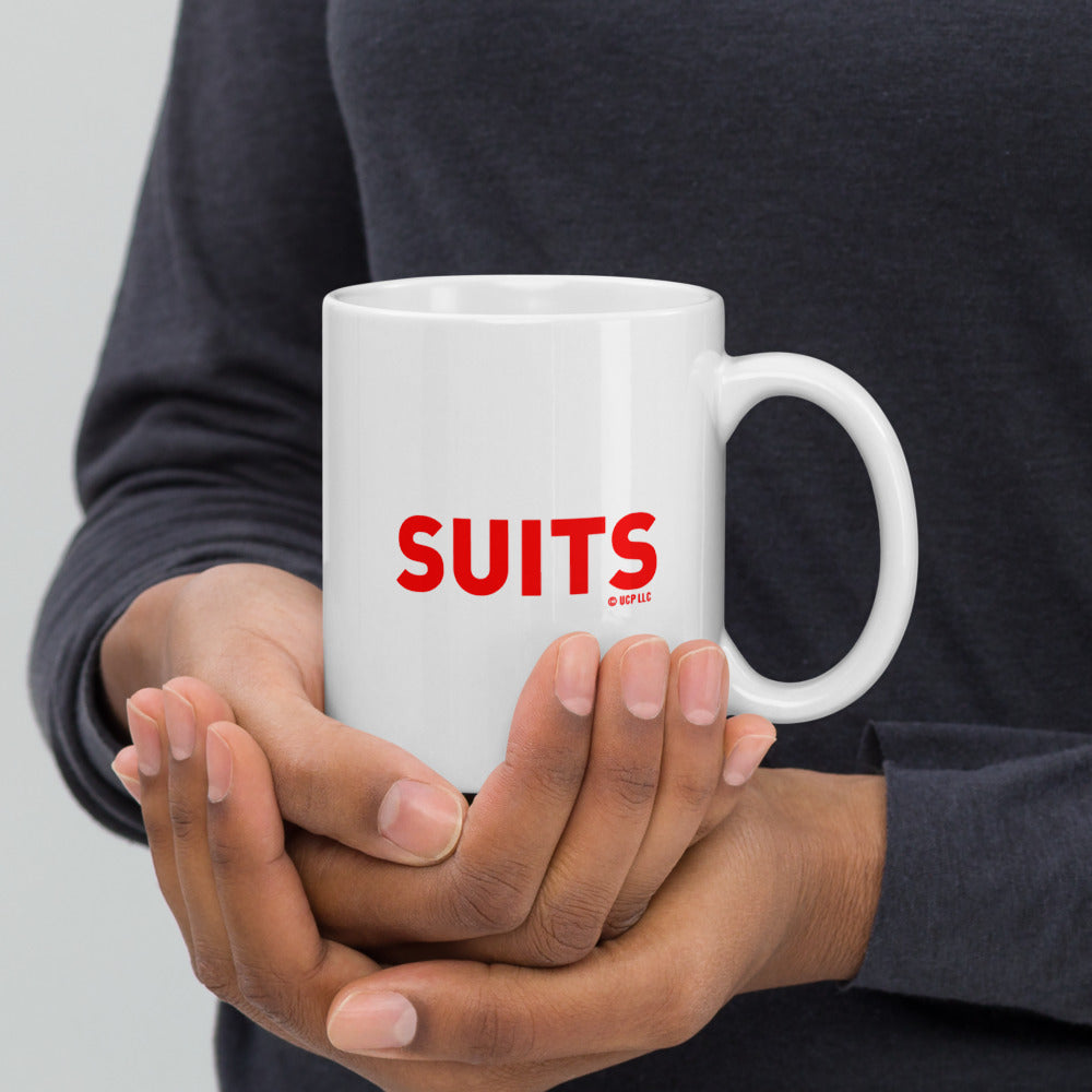 Suits World's Greatest Dad White Mug