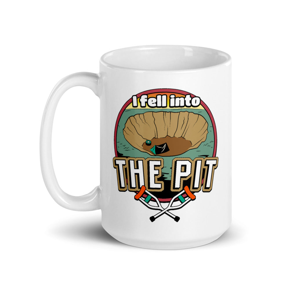 Parks and Recreation I Fell Into The Pit Mug