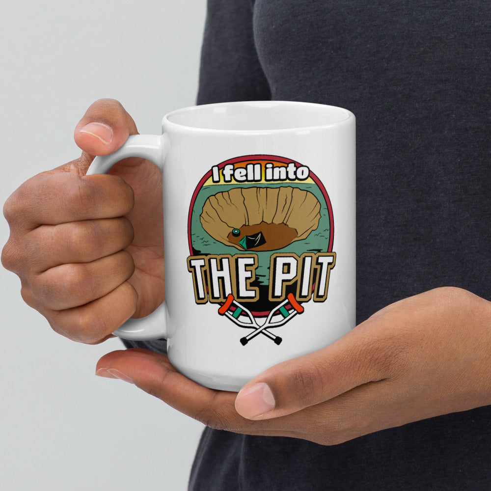 Parks and Recreation I Fell Into The Pit Mug