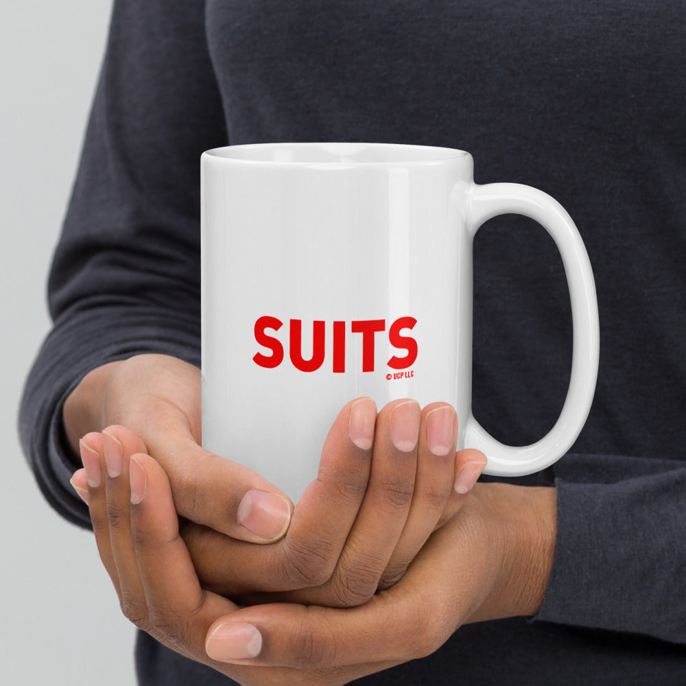 Suits World's Greatest Dad White Mug
