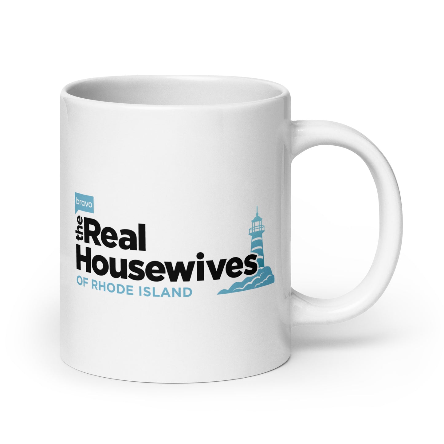 The Real Housewives of Rhode Island Mug Logo