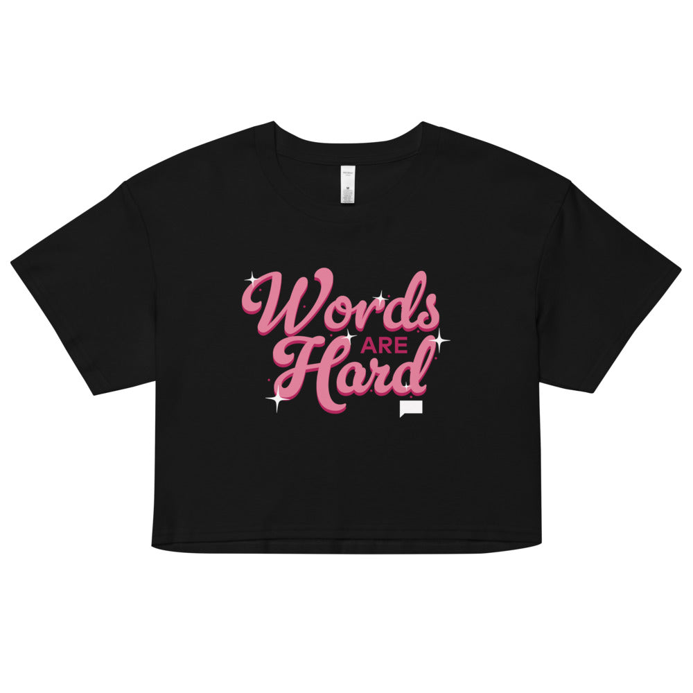 Vanderpump Rules Words Are Hard Women's Crop Top