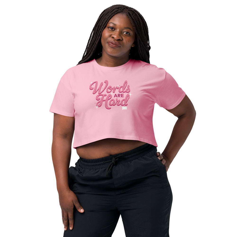 Vanderpump Rules Words Are Hard Women's Crop Top