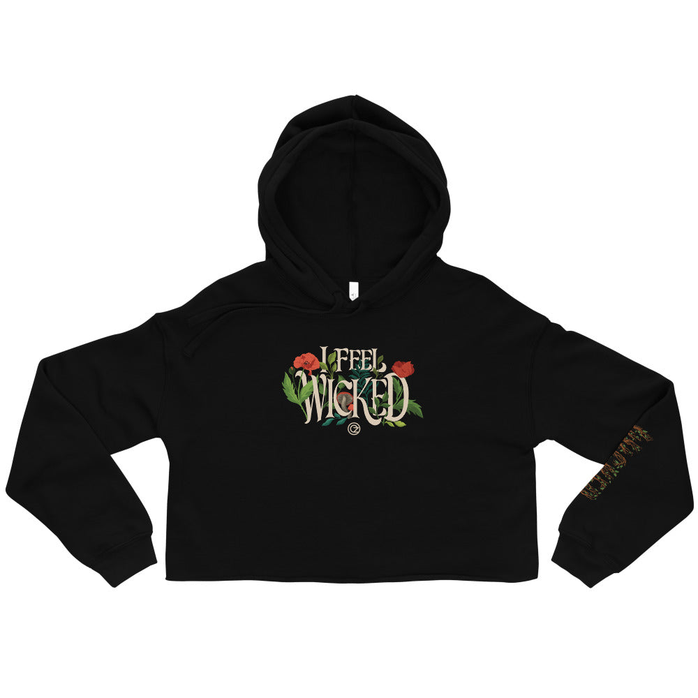 Wicked: For Good Cropped Hoodie I Feel Wicked
