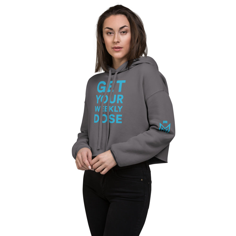 Married to Medicine Get Your Weekly Dose Women's Crop Hoodie