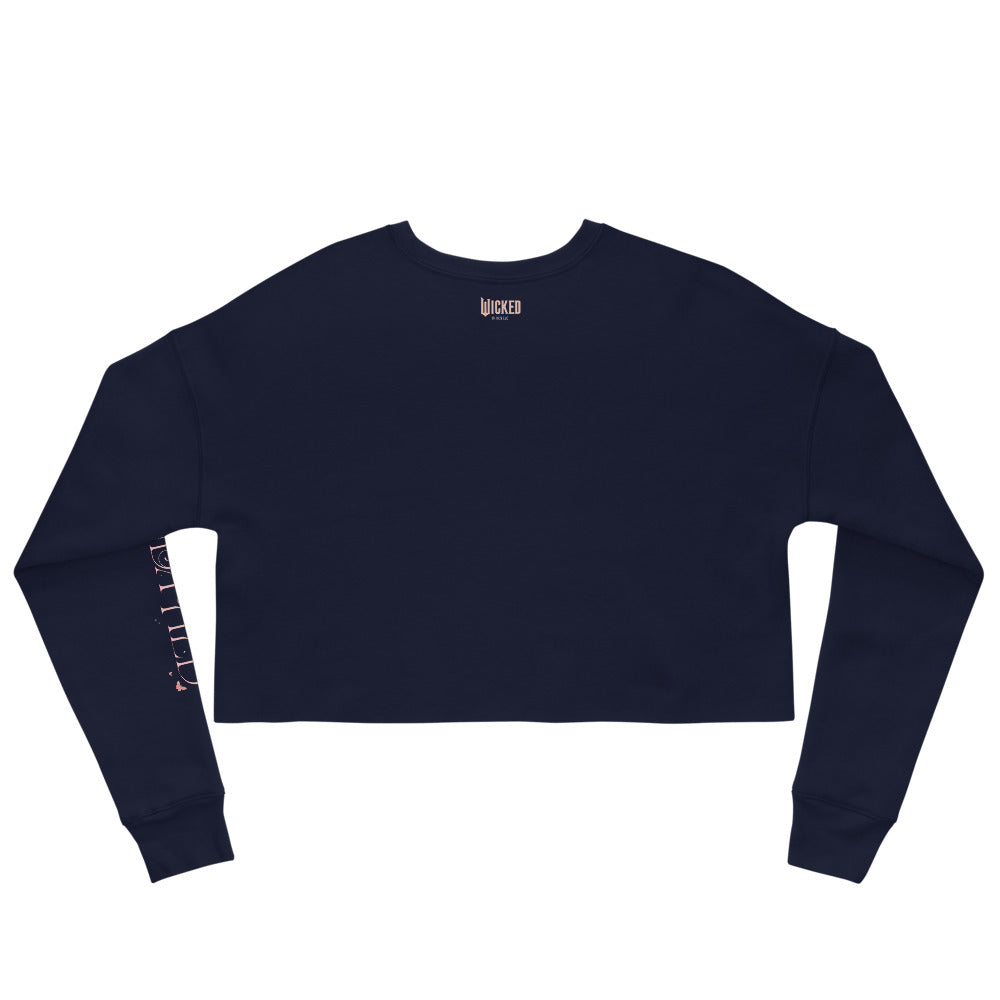 Wicked Glinda-Fied Women's Cropped Sweatshirt