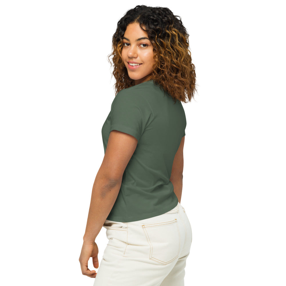 Wicked Welcome to Munchkinland Womens High Waisted Tee