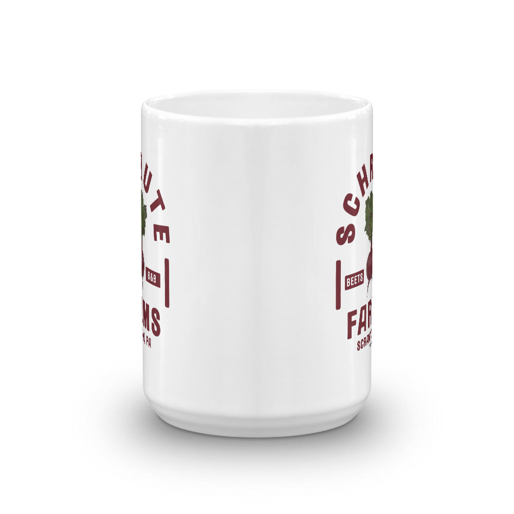 The Office Schrute Farms White Mug