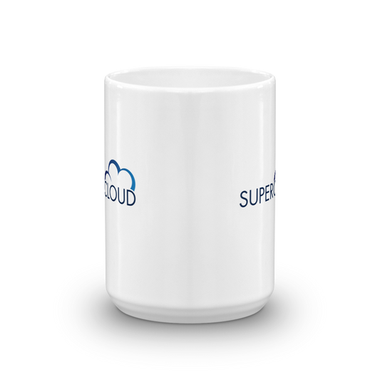 Superstore Supercloud Logo White Mug