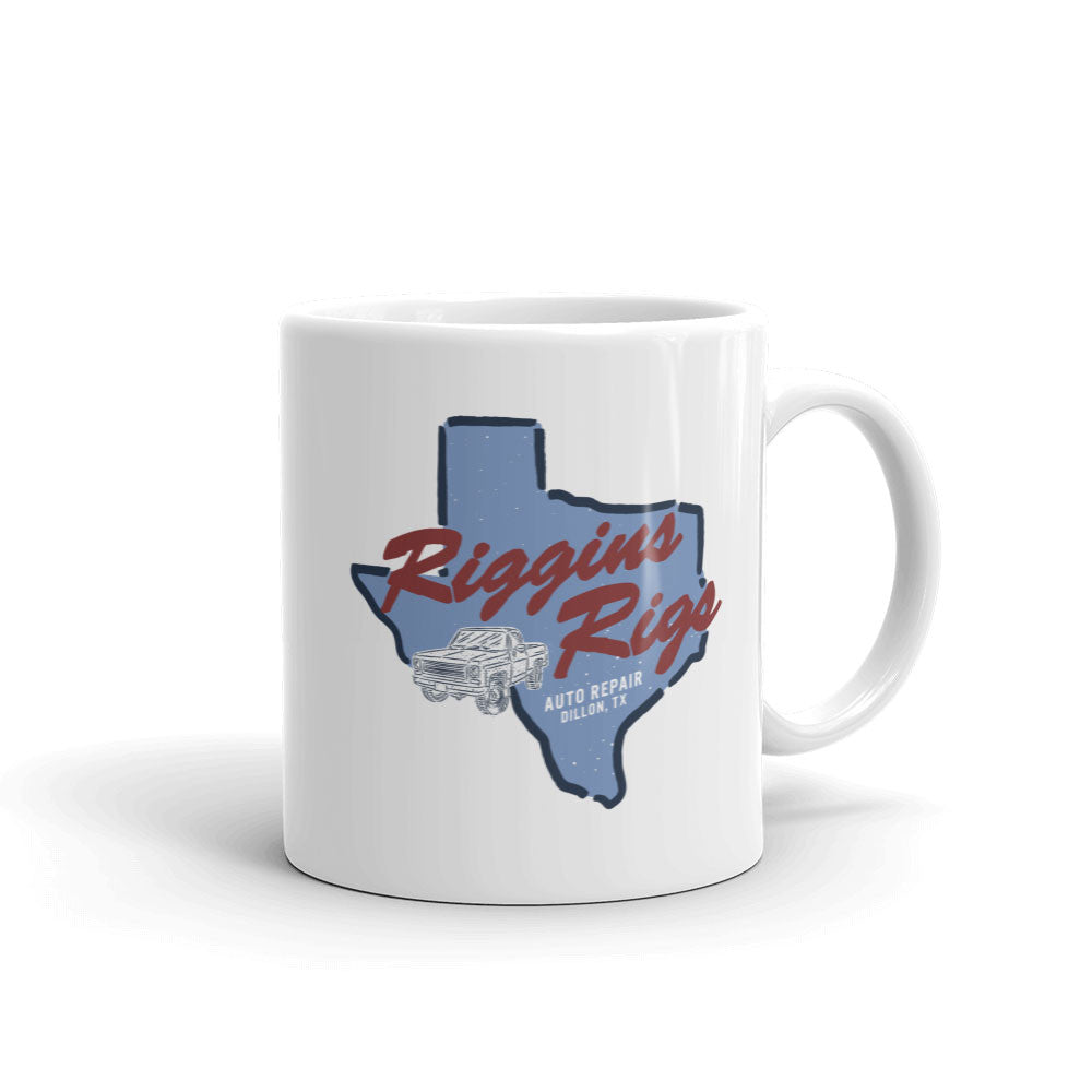 Friday Night Lights Riggins Rigs White Mug