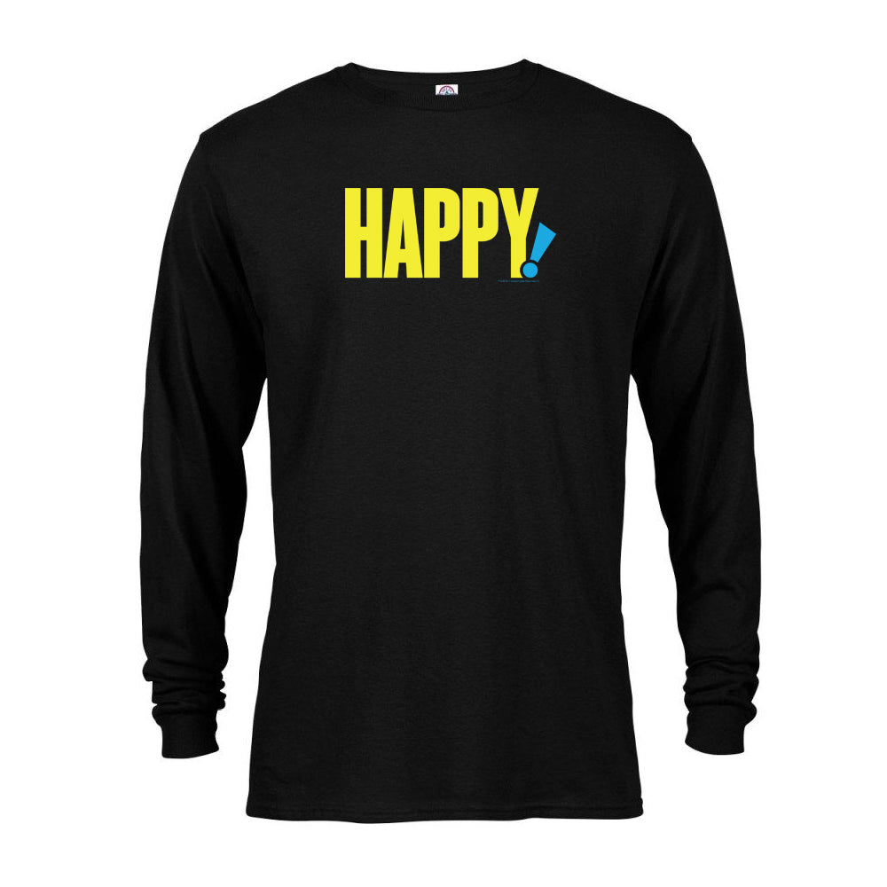 Happy! Logo Adult Long Sleeve T-Shirt