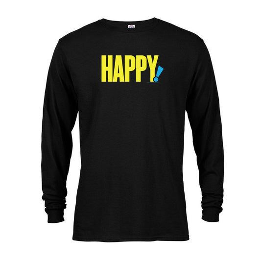 Happy! Logo Adult Long Sleeve T-Shirt