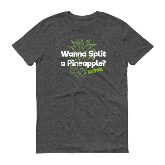 Psych Wanna Split a Pineapple? Adult Short Sleeve T-Shirt