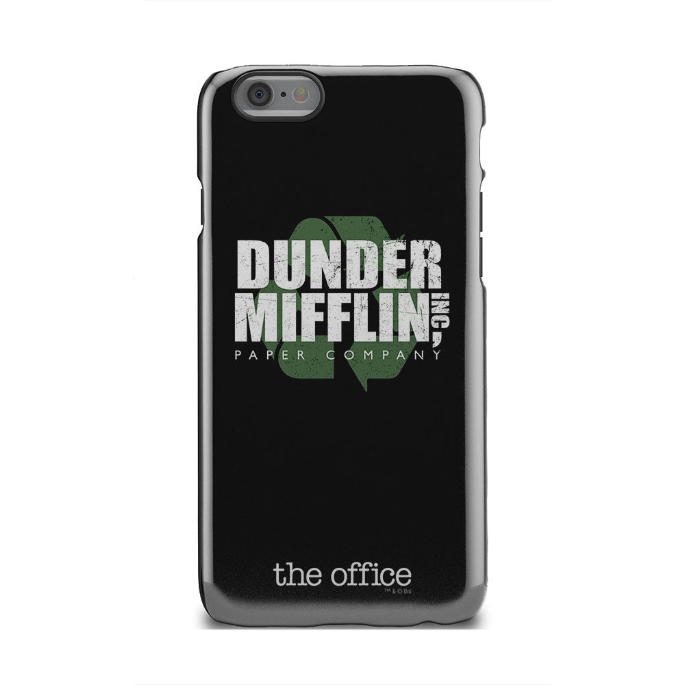 The Office Dunder Mifflin Recycle iPhone Tough Phone Case
